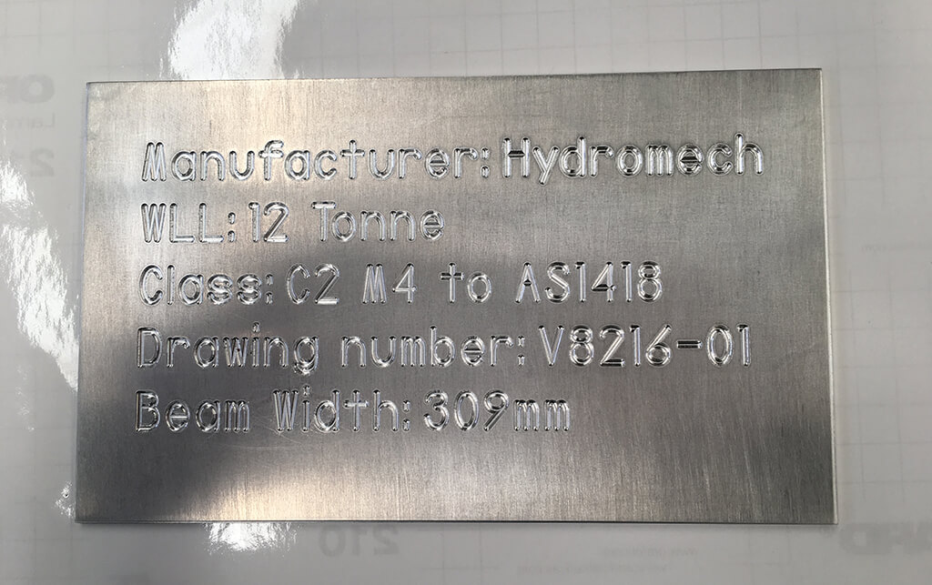 Laser Cutting and Engraving Engrave Write